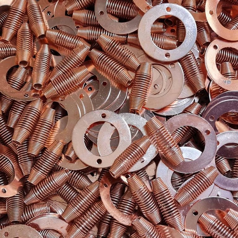 آبکاری مس فنر