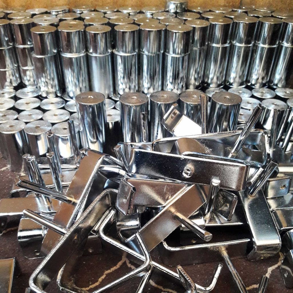 قطعات آبکاری نیکل صنعتی